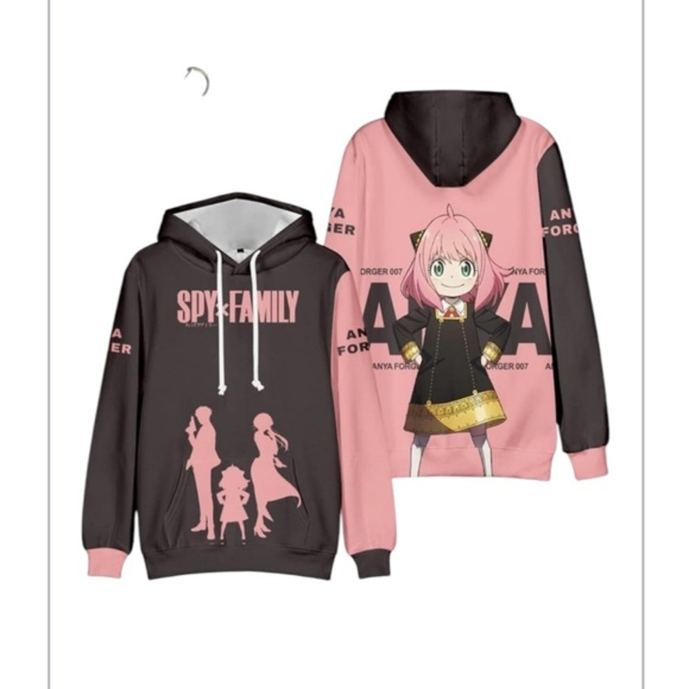 Spy x Family Graphic Hoodie Anime Hoodie Anya Yor Loid size various